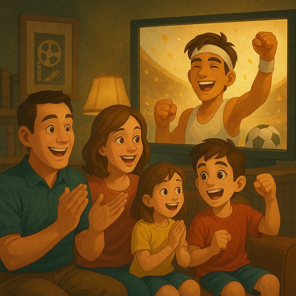 家族と映画の楽しきひととき