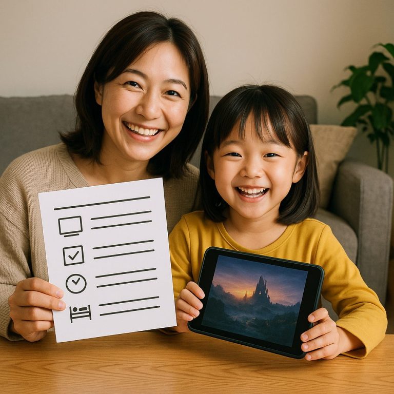 母と娘の穏やかなひととき