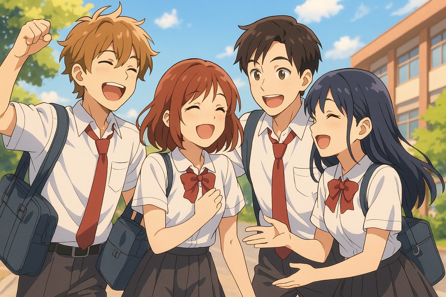 楽しい午後の校外活動