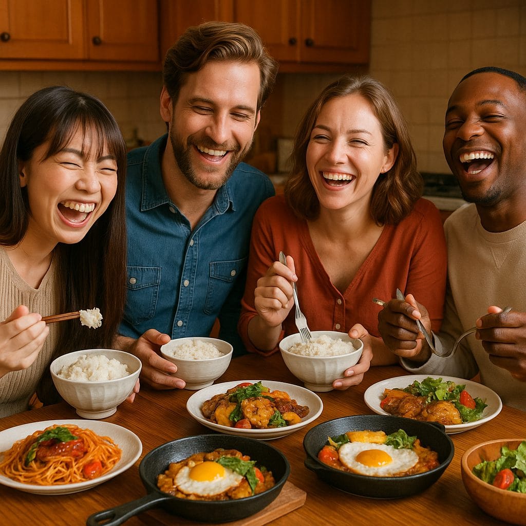 楽しい食事のひととき