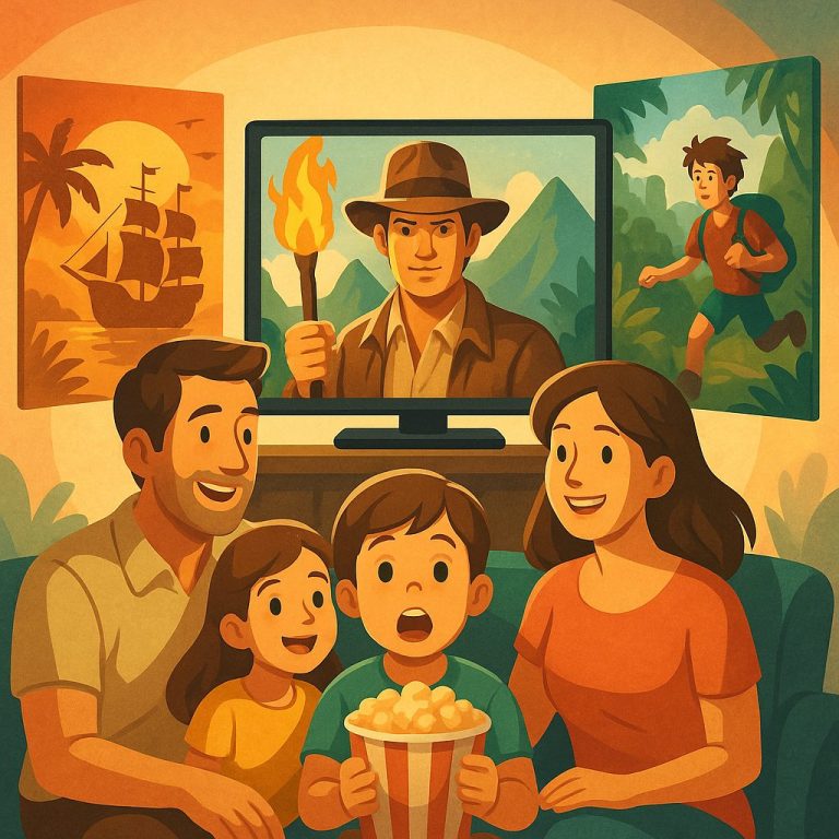 家族で映画の夜