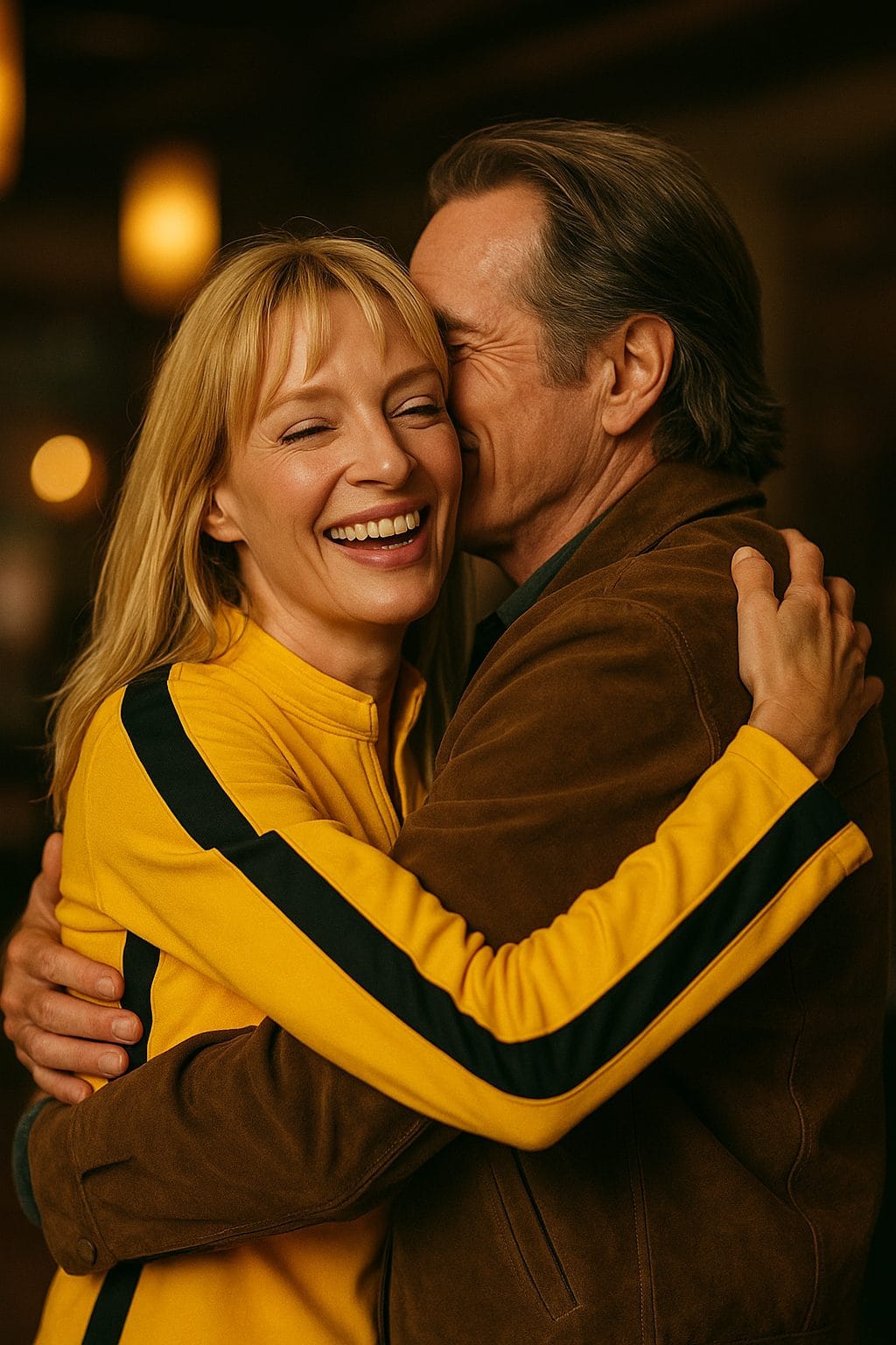 幸せな抱擁の瞬間 (1)