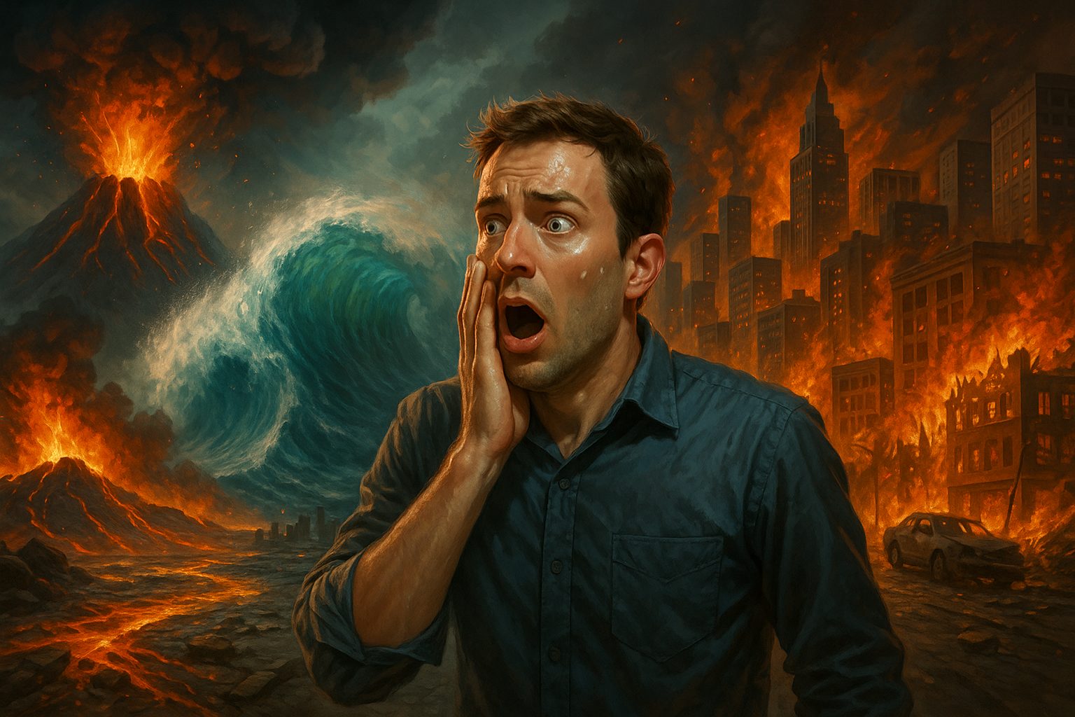 都市を襲う三重災害