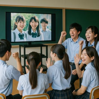 青春映画の一幕