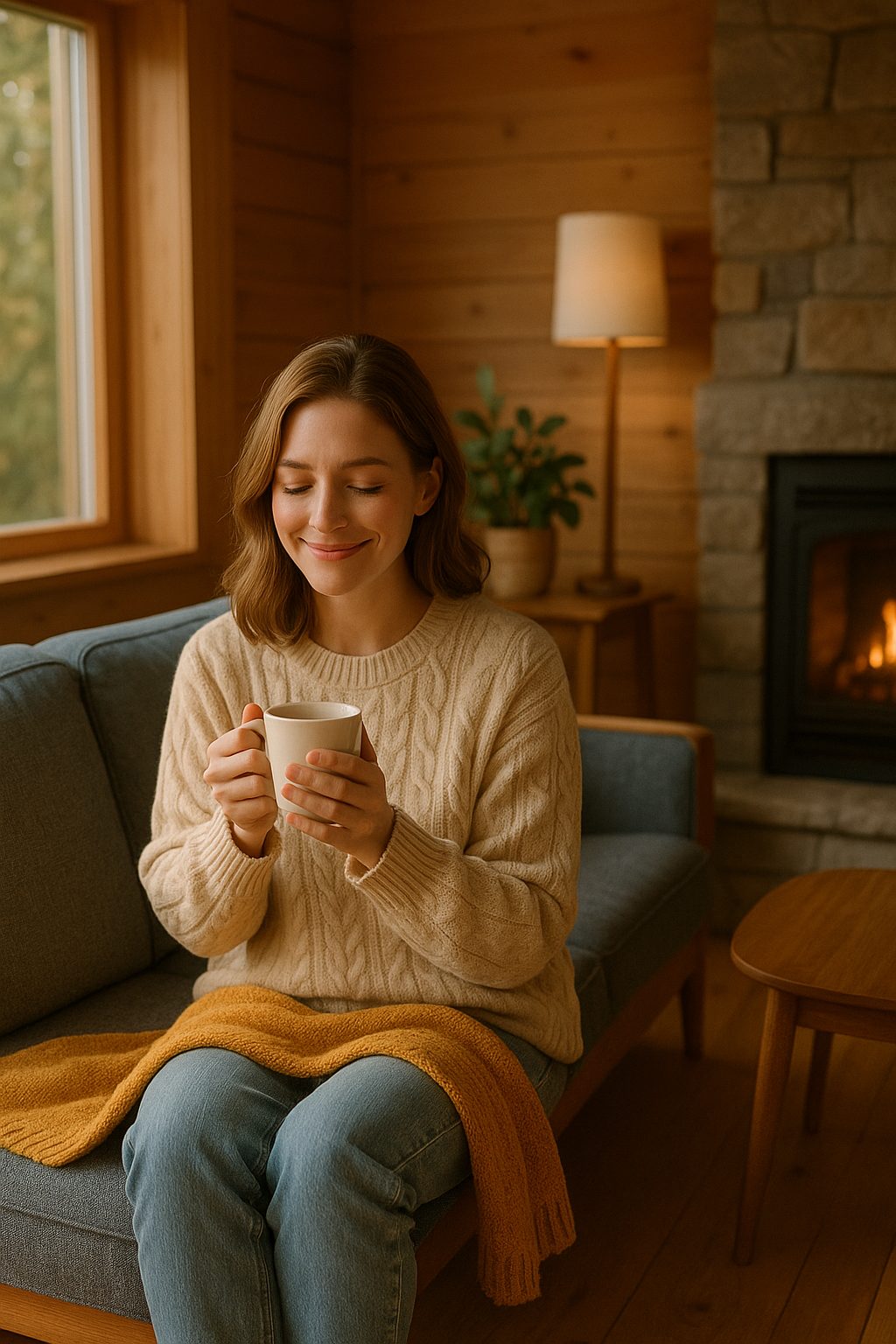 リラックスした午後のひととき