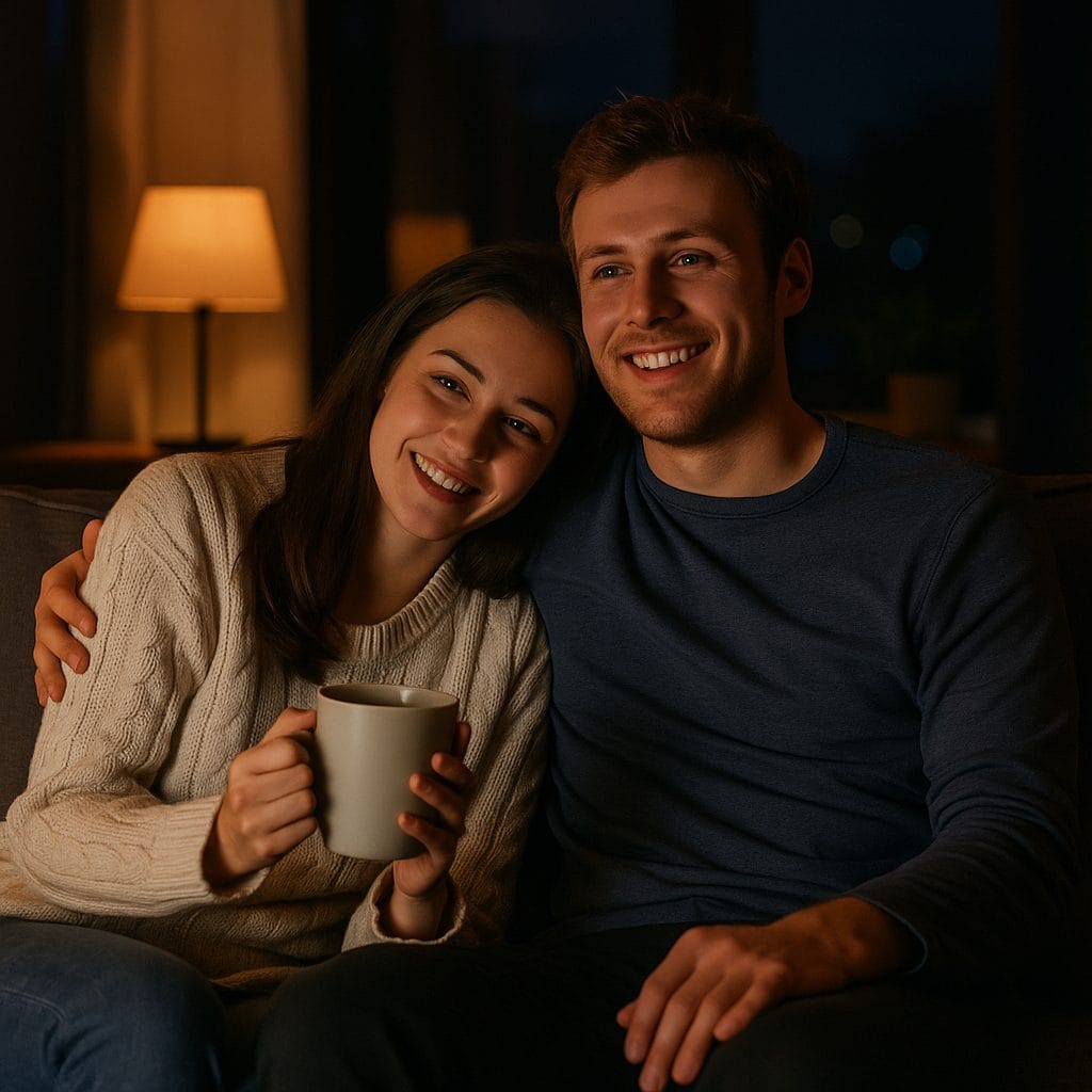 暖かな夜のひととき