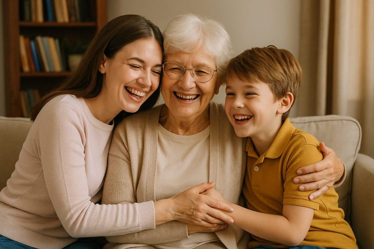 家族の温かい瞬間