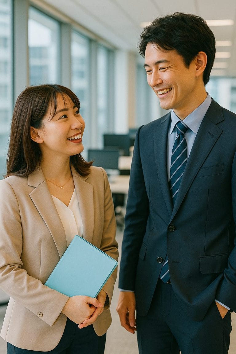 オフィスでの会話