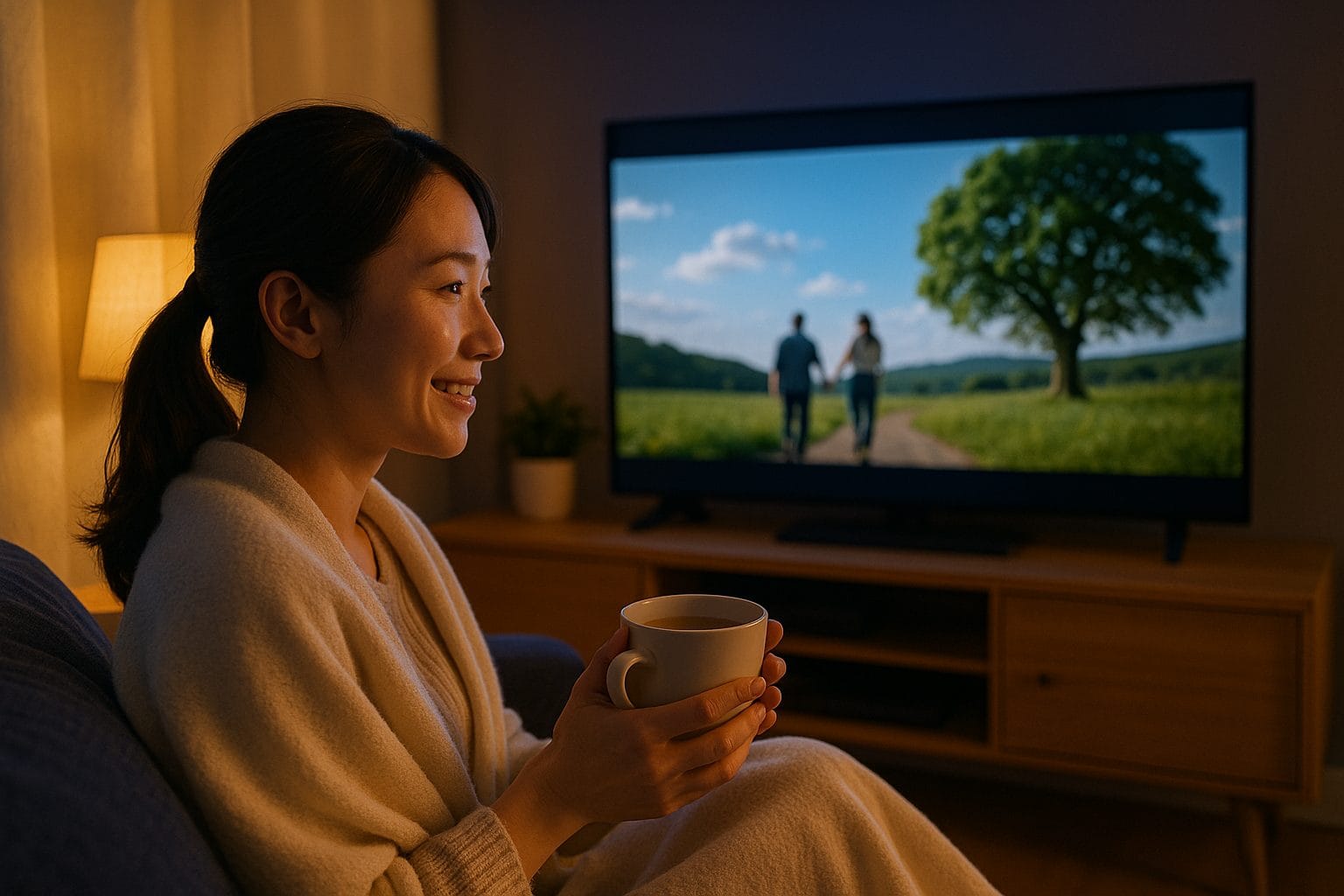 暖かな夜の映画鑑賞