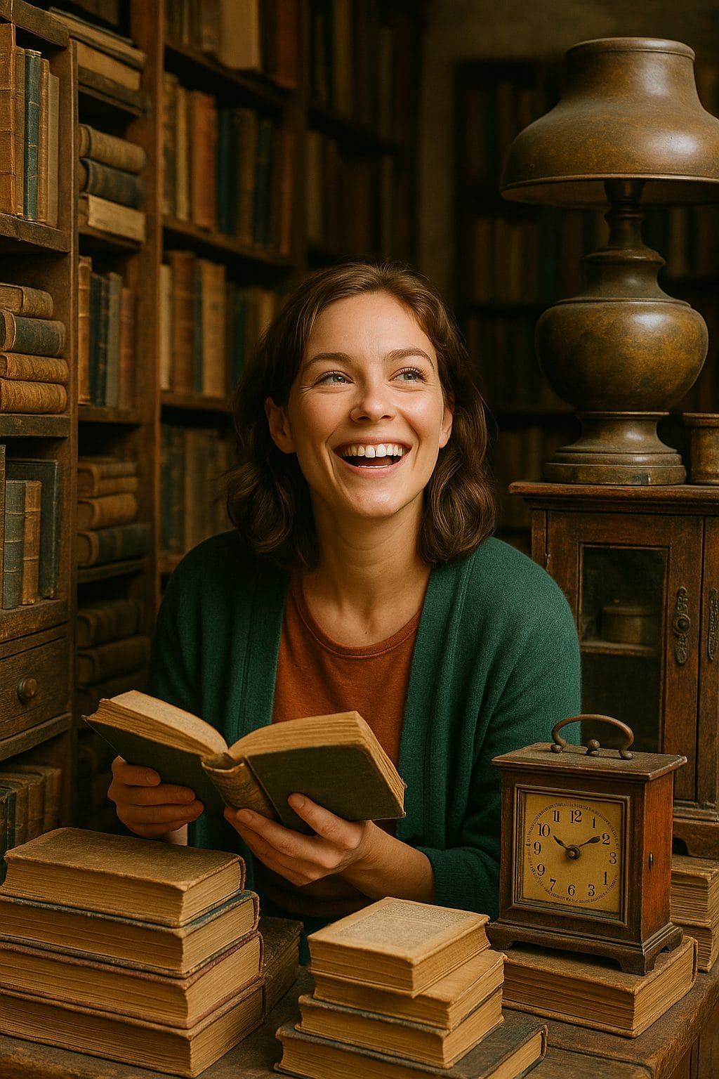 アンティーク書店でのひととき