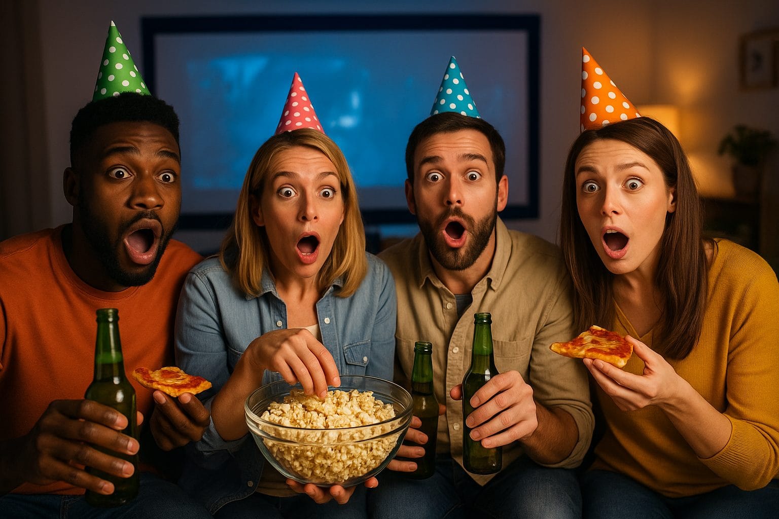 映画鑑賞中の驚きの瞬間