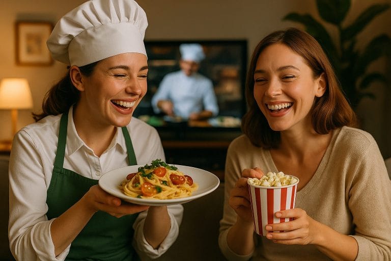 シェフと映画のひととき