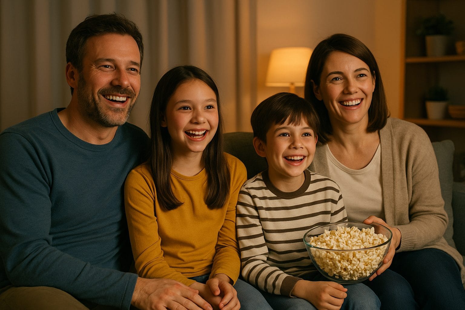 家族で映画鑑賞のひととき (3)