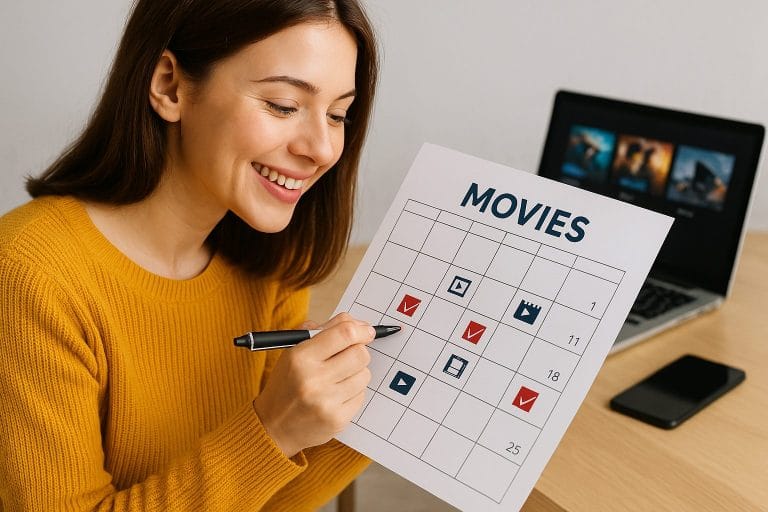 映画スケジュールのチェック