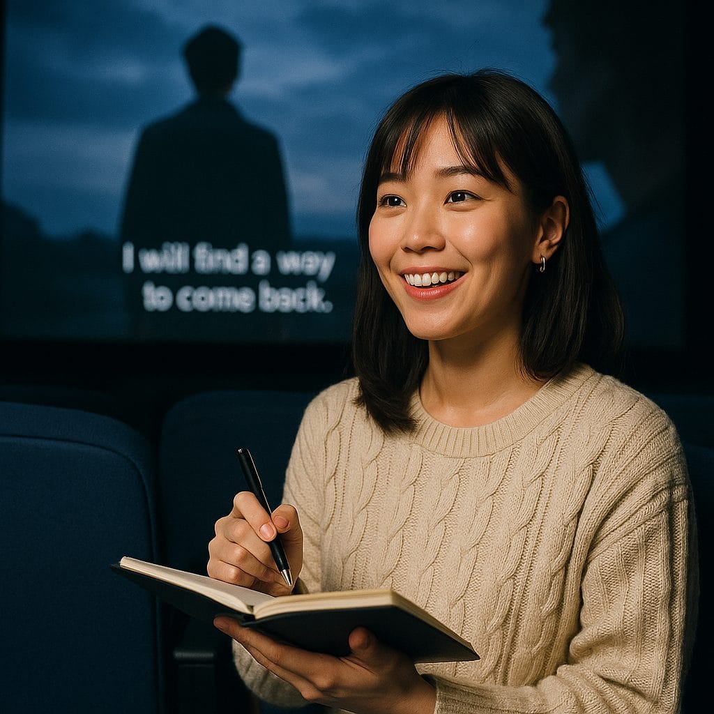 映画鑑賞の中の幸せな瞬間