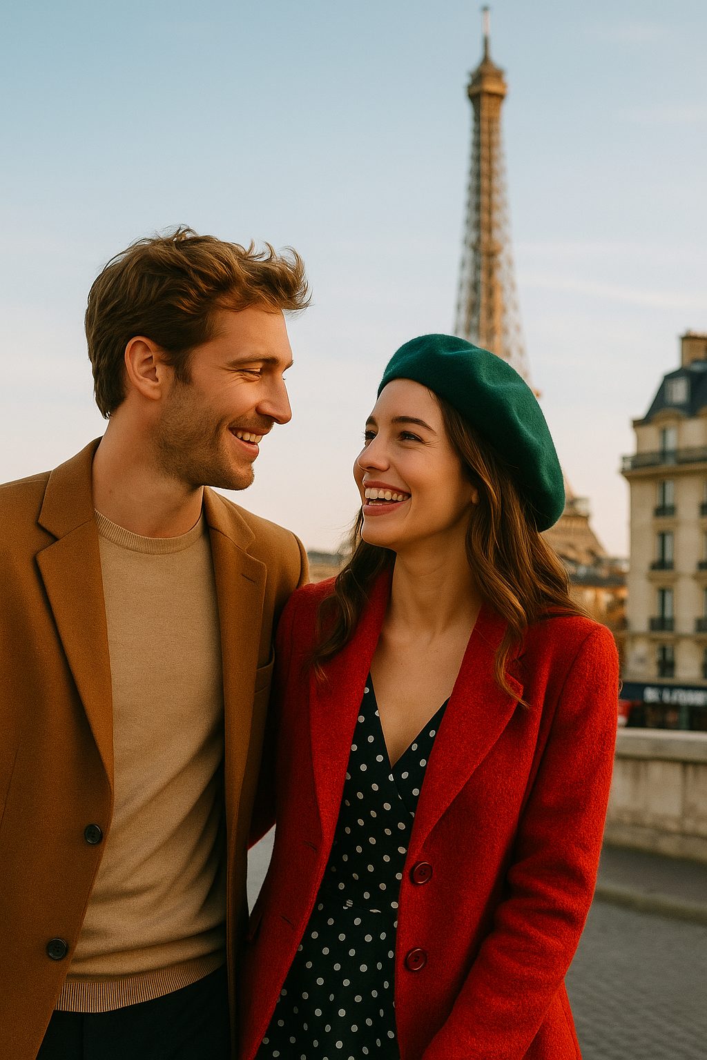 パリでの夕暮れのひととき