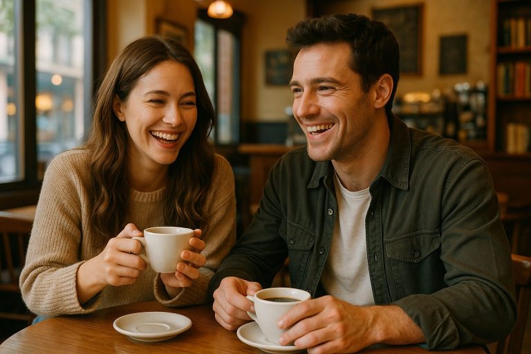 カフェでのくつろぎのひととき