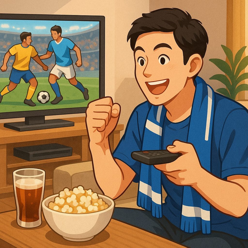 スポーツ観戦の興奮 (1)
