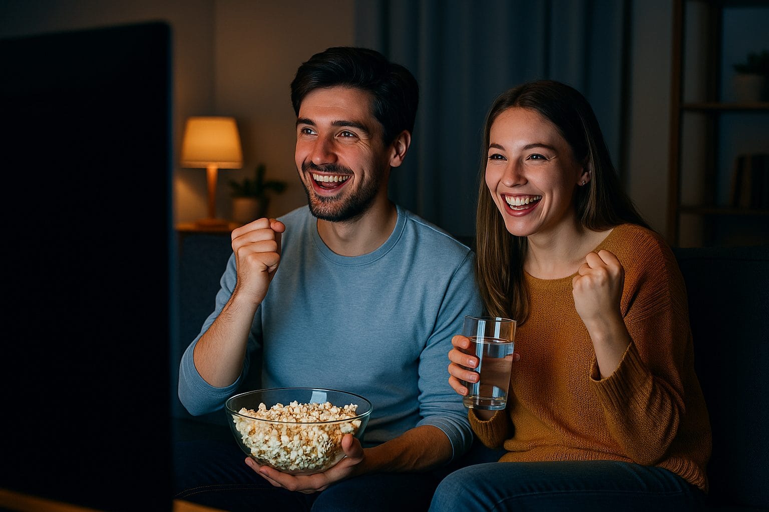 映画の夜のお楽しみ