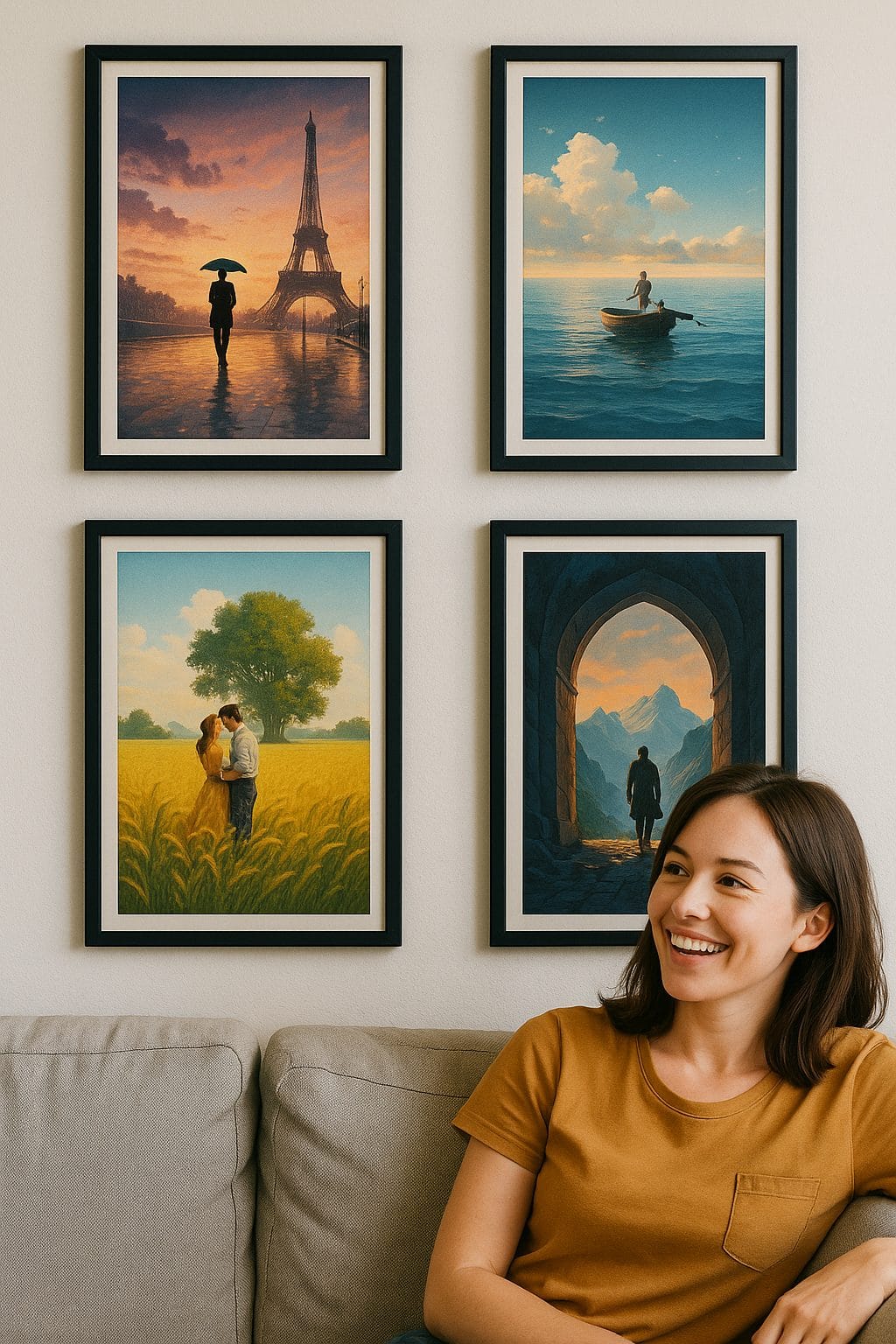 くつろぎの映画ポスター鑑賞