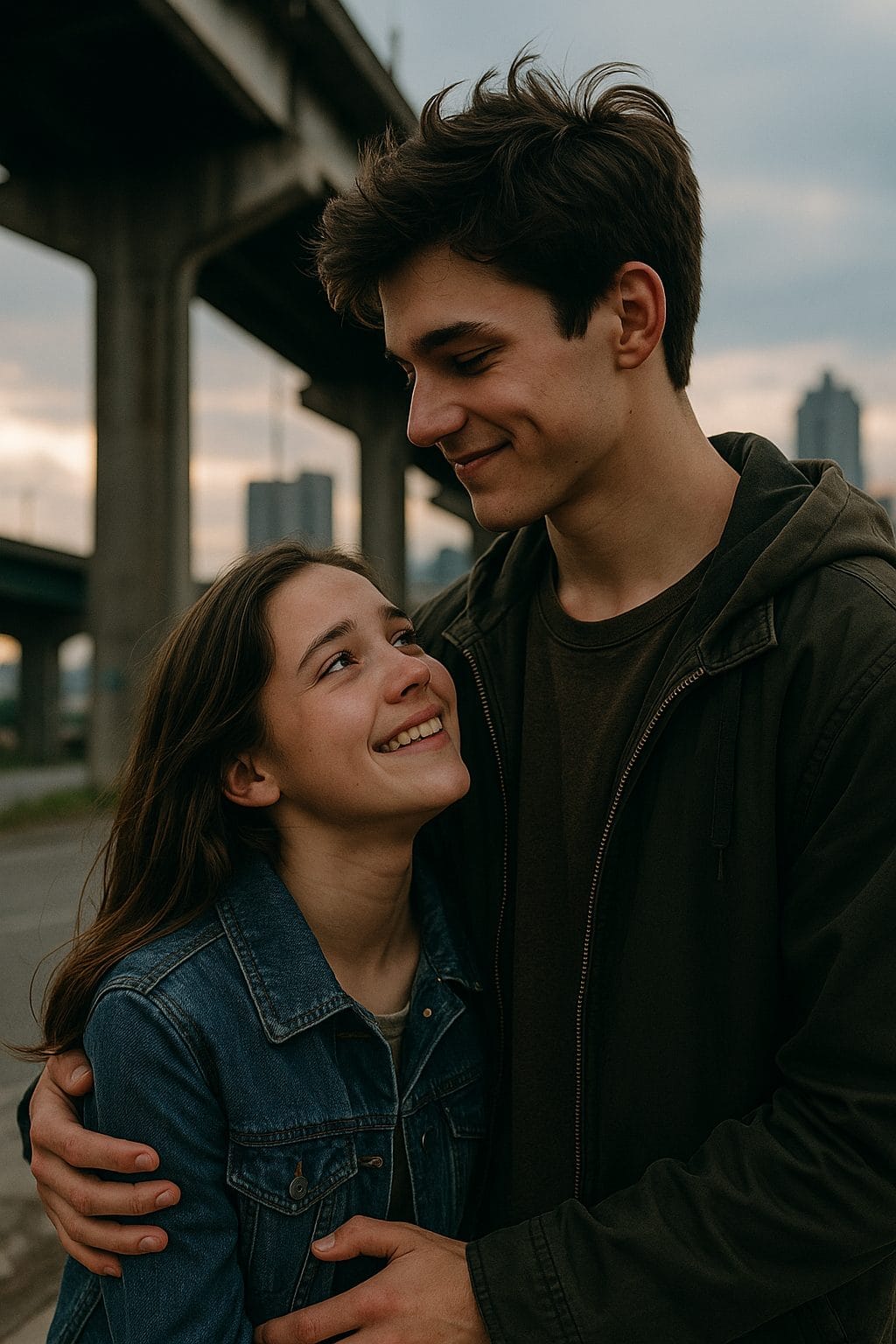 過去と未来の親密な瞬間