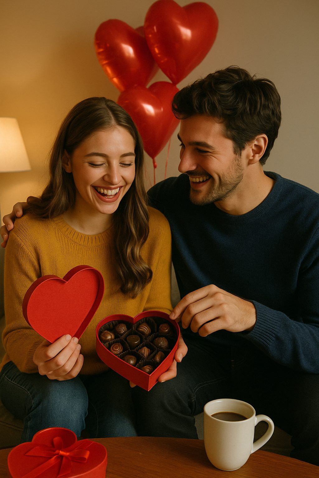 バレンタインデーの甘い瞬間