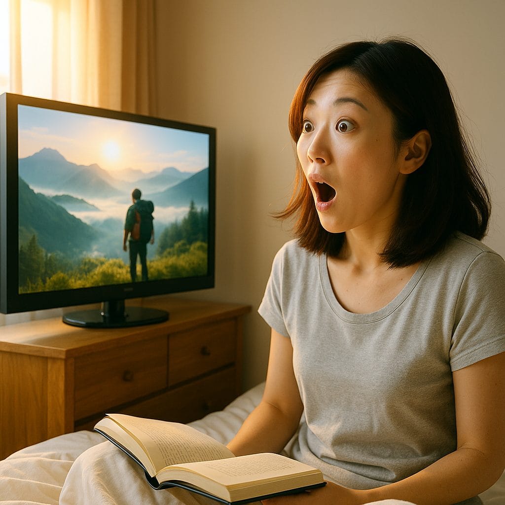 朝の驚きの瞬間