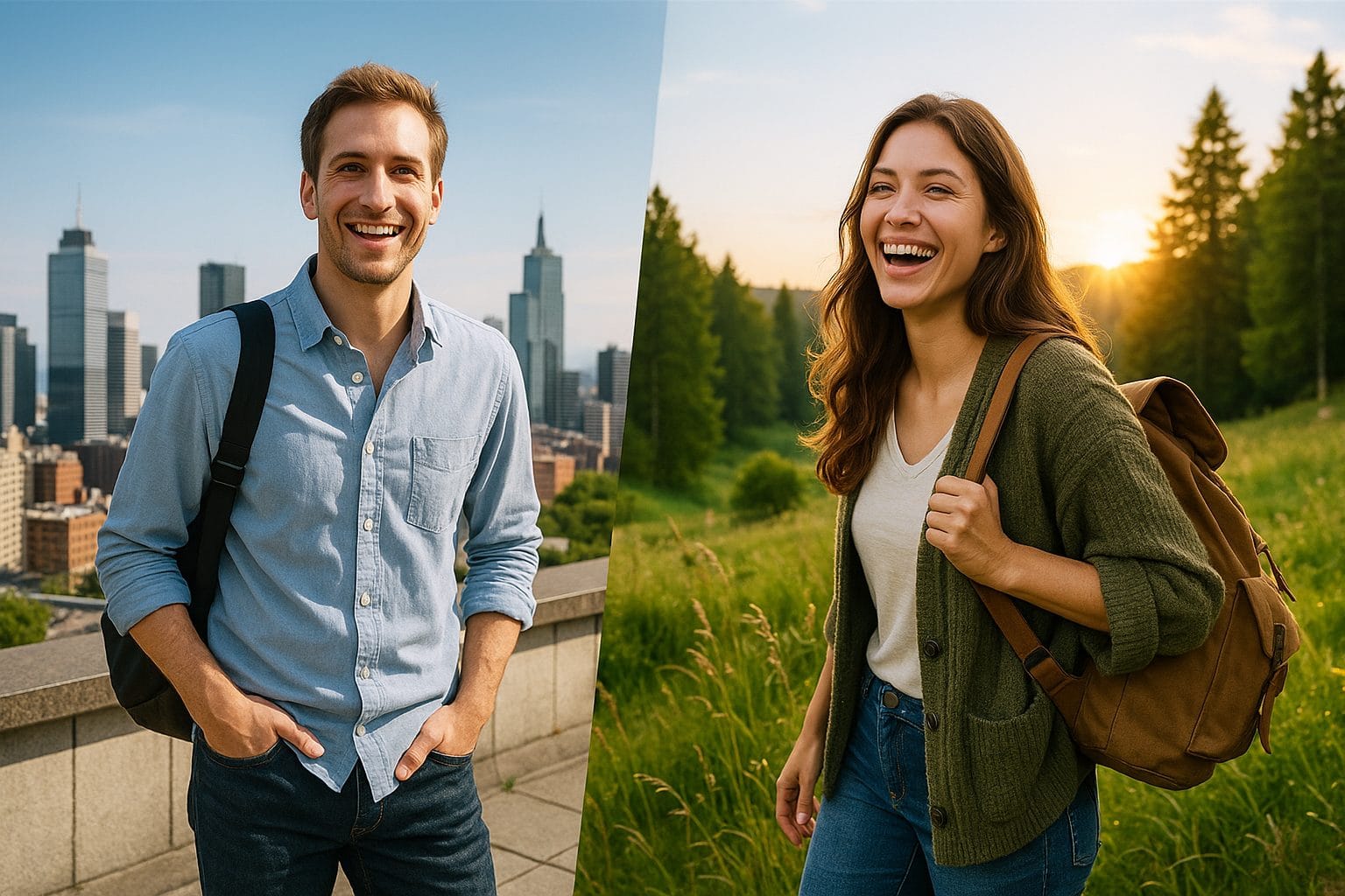 街と自然の調和