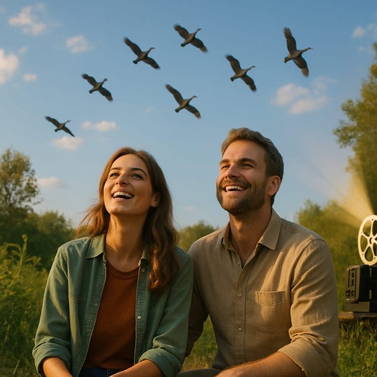 夕暮れの映画鑑賞 (1)