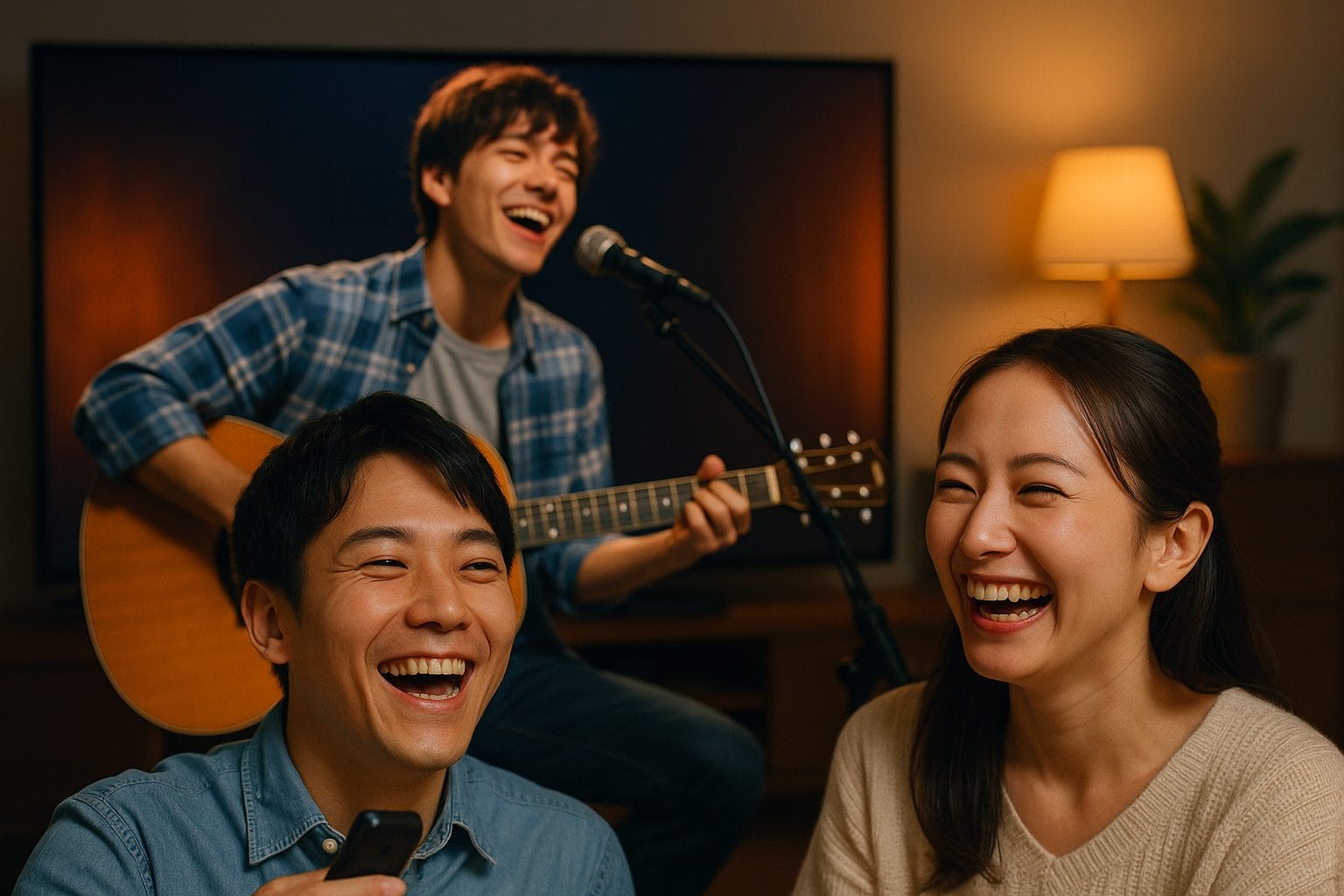 楽しむ夜の映画時間