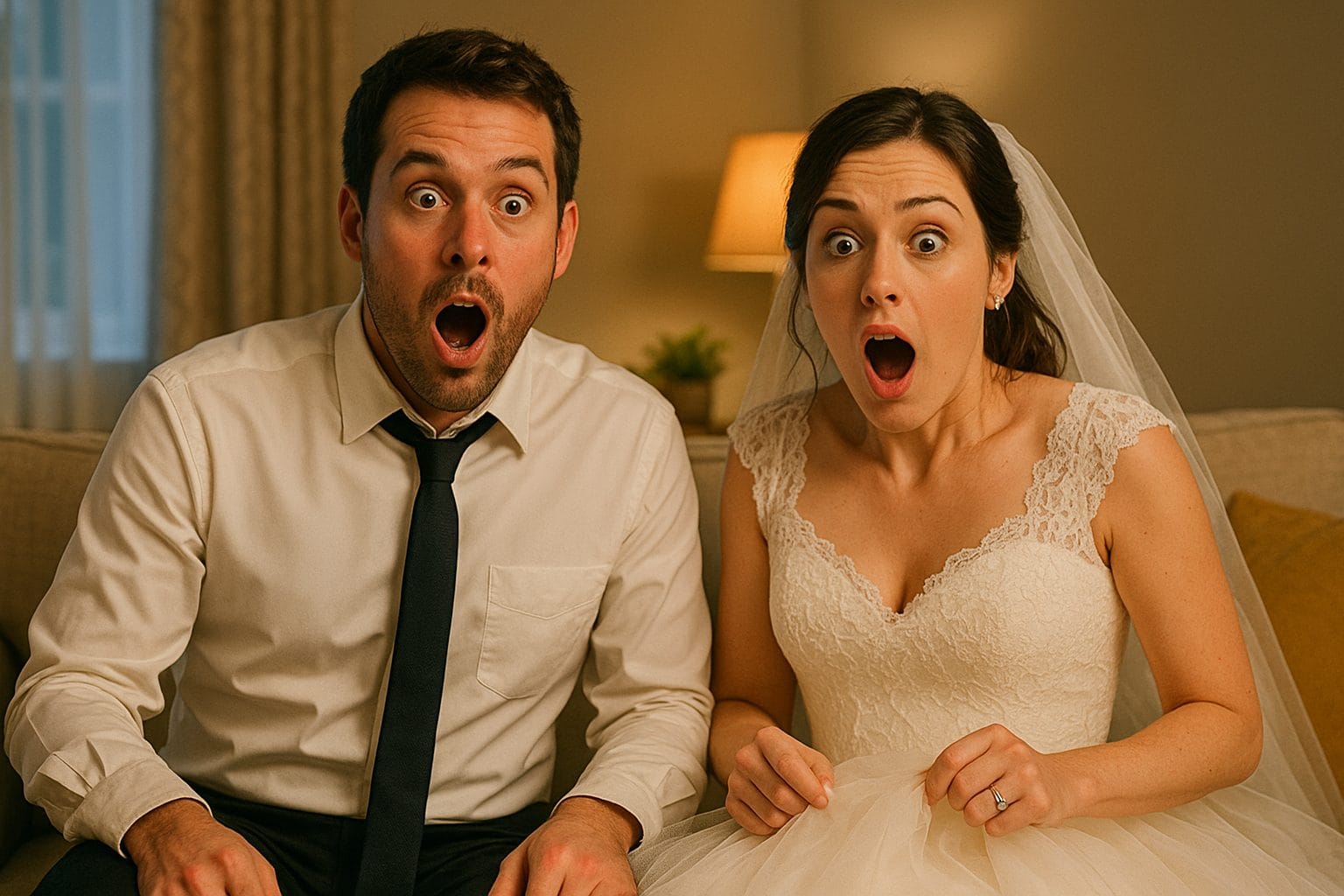 驚きの新婚カップル