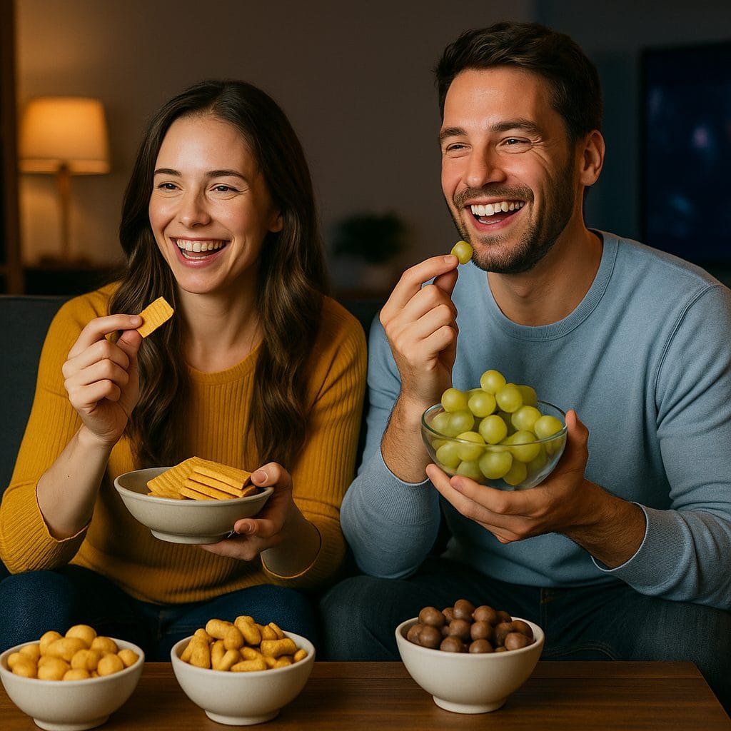 映画ナイトのおやつタイム