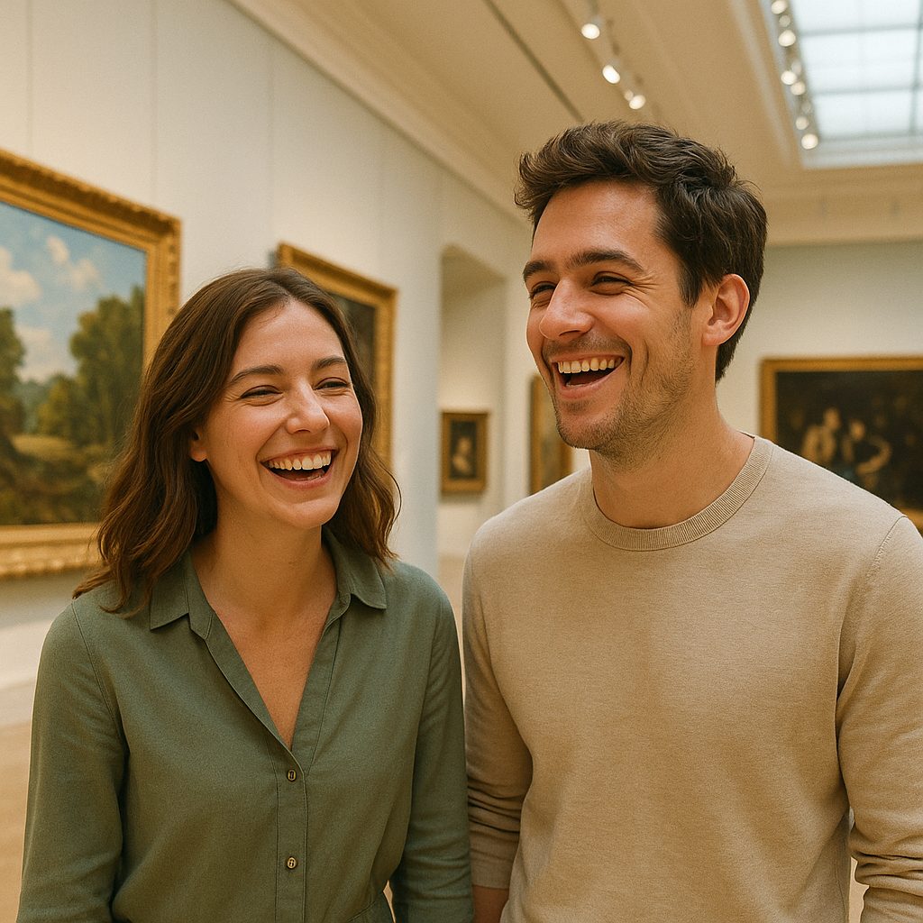 美術館での楽しいひととき