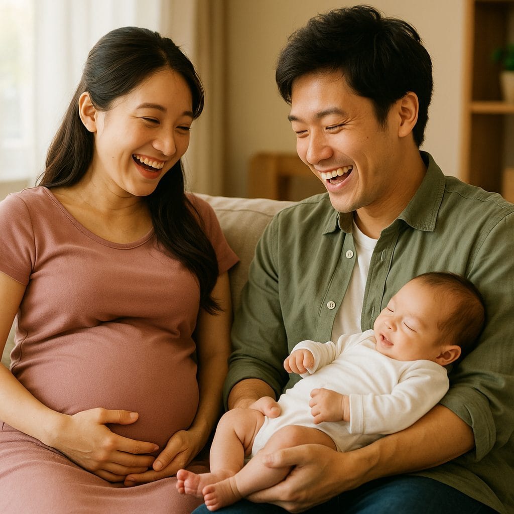 家族の温かい瞬間