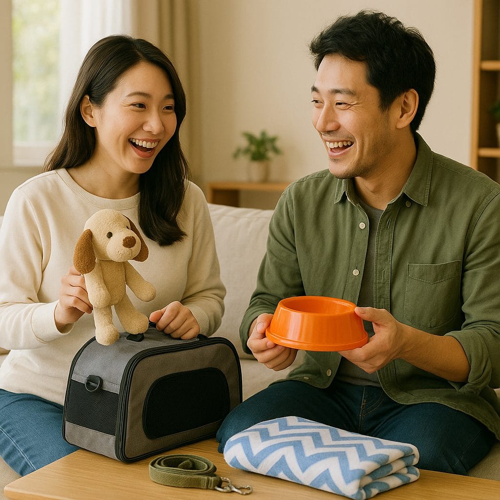 新しいペットの準備