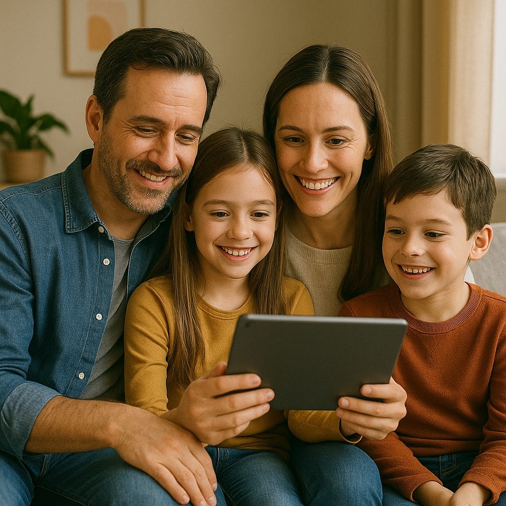 U-NEXTとHuluを10項目で比較してチェックしているイメージ（表を見ながら選ぶ）