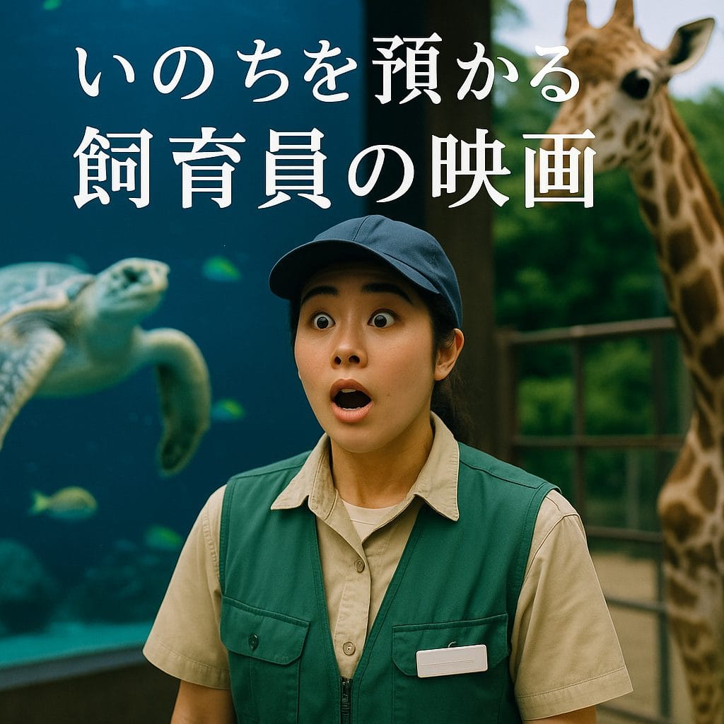 飼育員の驚きの瞬間