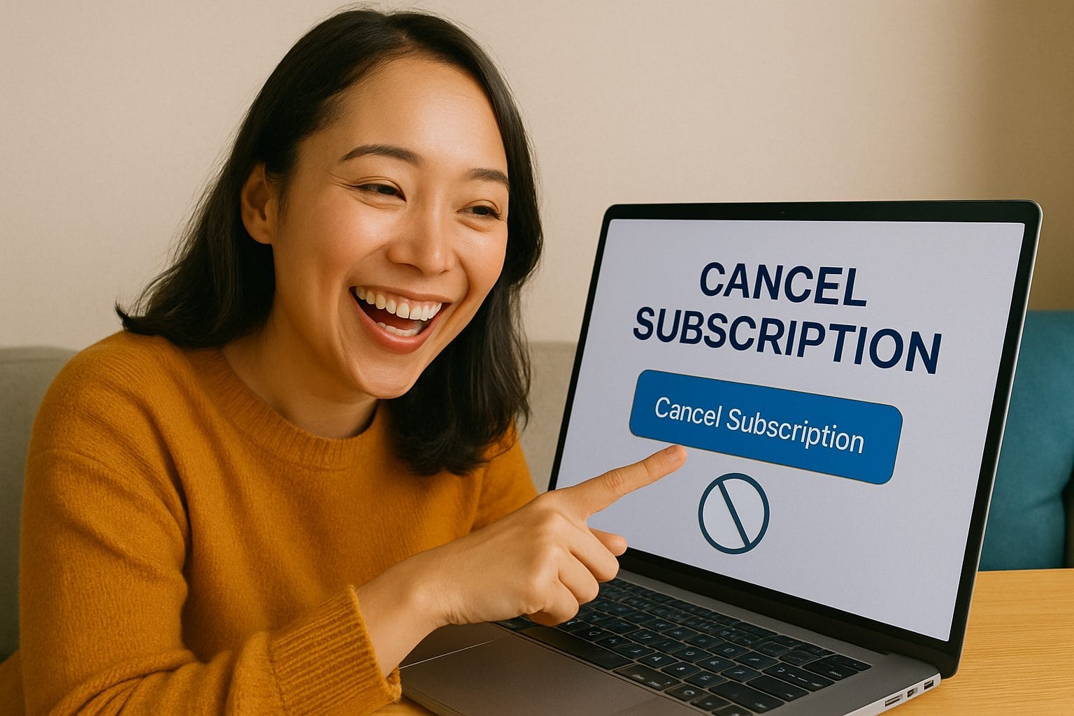 サブスクリプション解除の瞬間