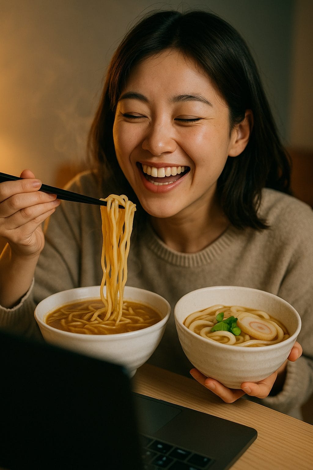 温かいスープと映画の夜